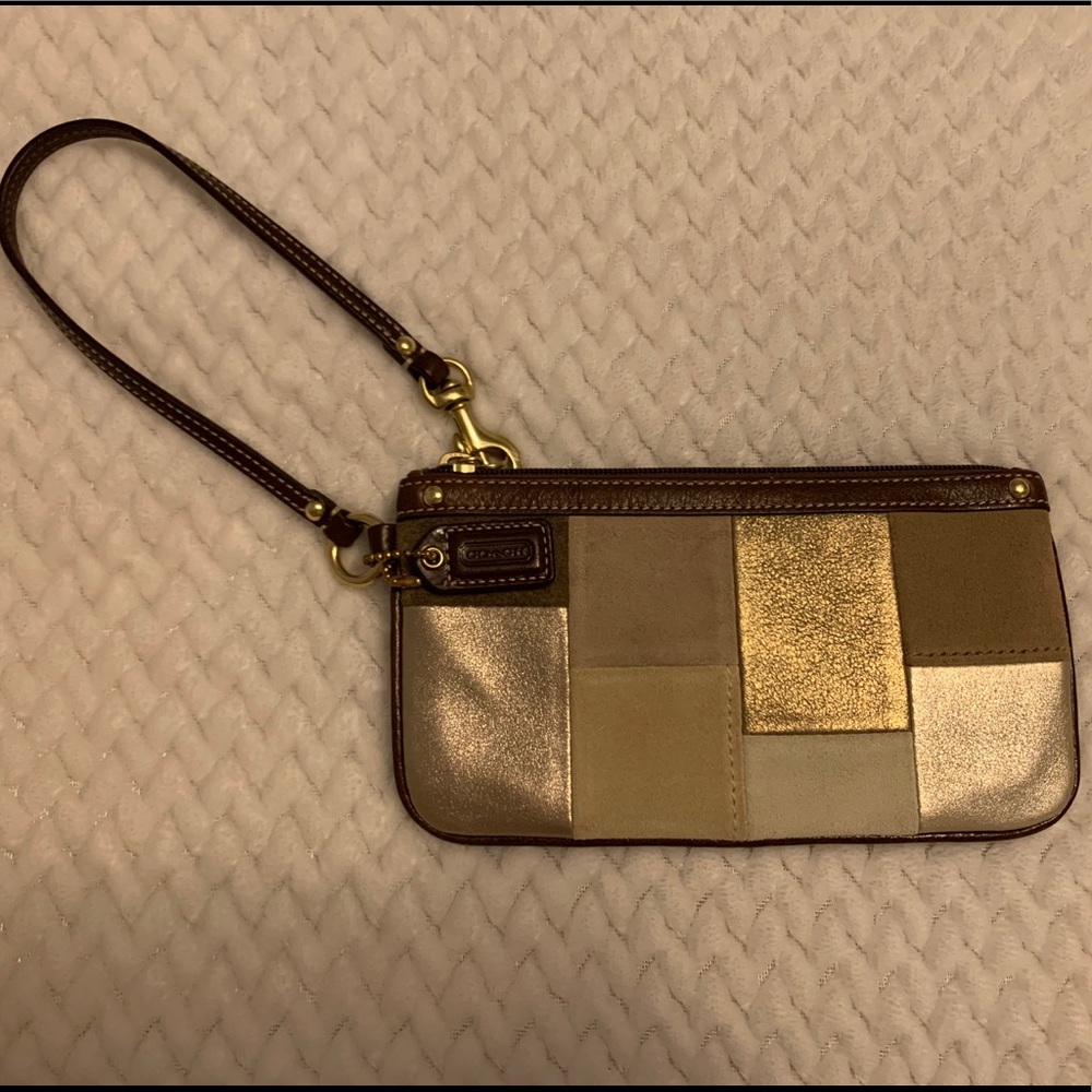 Coach wristlet/clutch